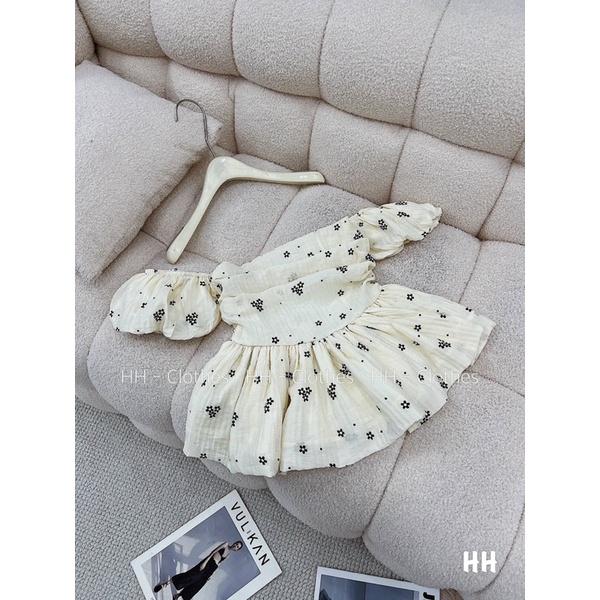 Áo Trễ Vai Hoa Nhí Siêu Hot Bánh Bèo Dễ Thương Thời Trang Nữ Nine Clothing