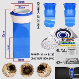 [COMBO 5] x Nút silicon bịt ống cống chặn mùi hôi hiệu quả
