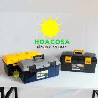 Hộp Đựng Dụng Cụ, Đồ Nghề Lớn Nhựa Hiệp Thành  Hai Khay Nhỏ, Cứng Cáp, Bền Lâu- Đồ Gia Dụng Hoacosa