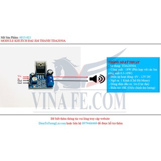 Module Khuếch Đại Âm Thanh TDA2030A Mini