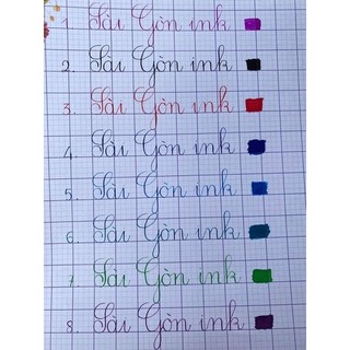 🌸 MỰC BÚT MÁY SÀI GÒN INK 30ML