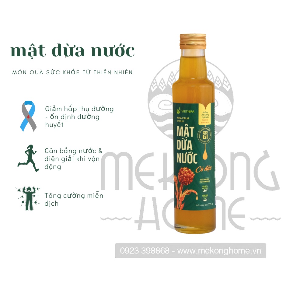 MẬT DỪA NƯỚC ÔNG SÁU - 375g - MEKONG HOME