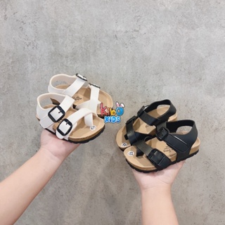 (FORM TO) Giày sandal bé trai bé gái - Sandal quai dán đế trấu siêu nhẹ mẫu mới SA2335