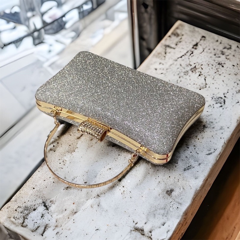 Bóp Đầm Đeo Vai Kết Hạt Thủ Công Hàng Cao Cấp Có Quai{ Nhận giao hoả tốc trong ngày khu vực tphcm}