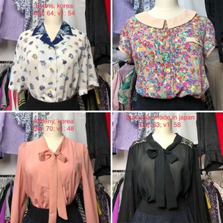 Áo sơ mi nữ si tuyển 2hand nhiều màu nhiều mẫu form đẹp, tôn dáng, dễ phối đồ