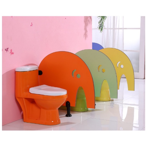Tấm che , Vách ngăn bồn cầu trẻ em, vách ngăn toilet trẻ em.