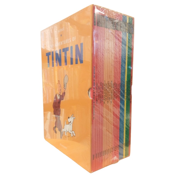 Sách - The Adventures of Tintin Box Set