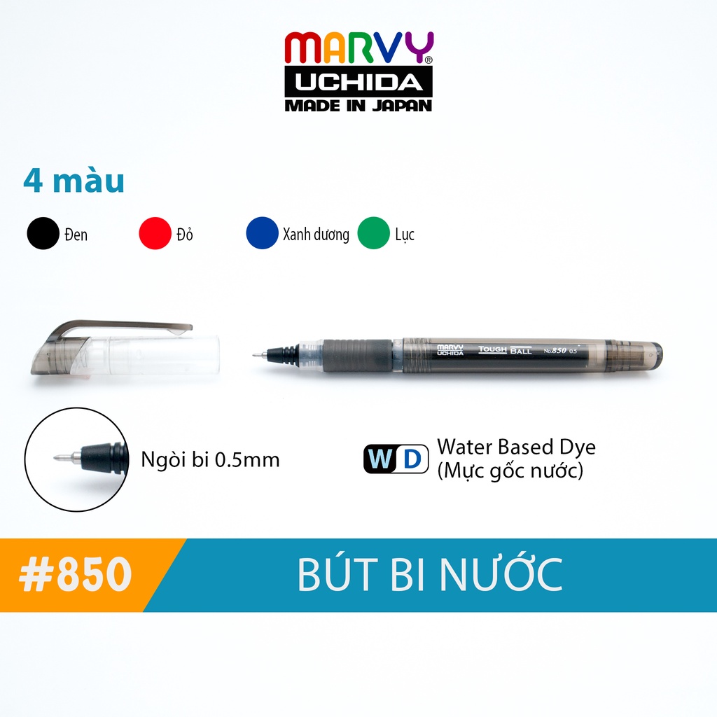 Bút nước MARVY 850 ngòi 0.5mm