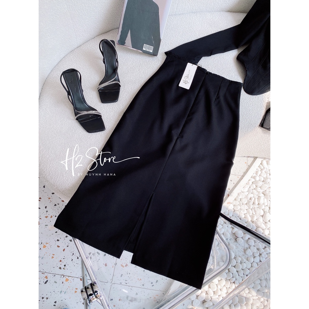 SÉT CATWALK ÁO TAY DÀI + CHÂN VÁY  -  QA03503