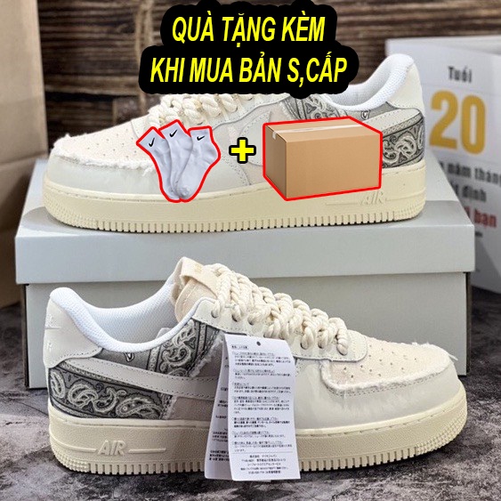 Giay_nike air force dây thừng ,giày dây thừng bản s.cấp siêu đẹp full boxbill 2023 !!!