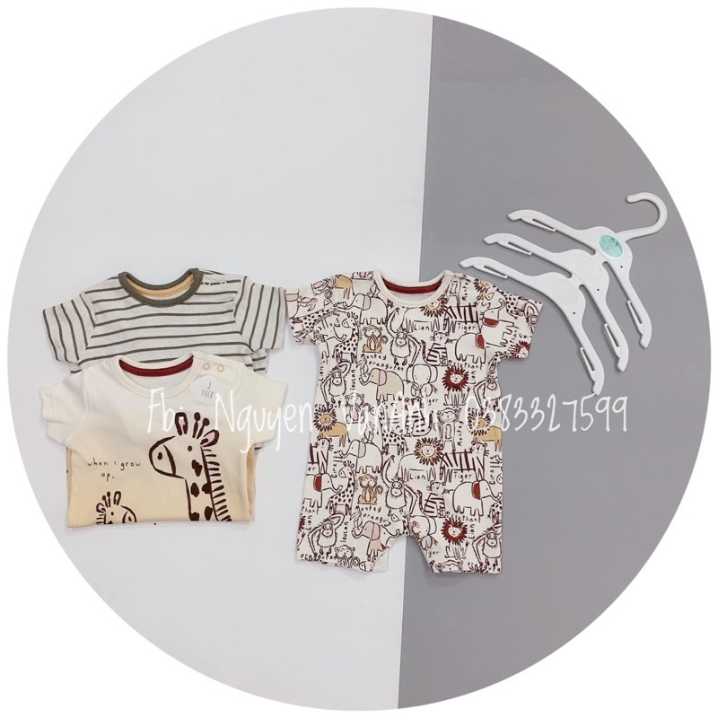 Set 3 body đùi G.e.o.r.g.e dư sịn cho bé