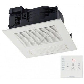 Quạt hút thông gió và sưởi ấm panasonic fv-30by1 âm trần có remote