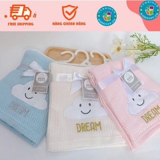 Chăn lưới cho bé sơ sinh bebe comfort hàng chính hãng không co, xù