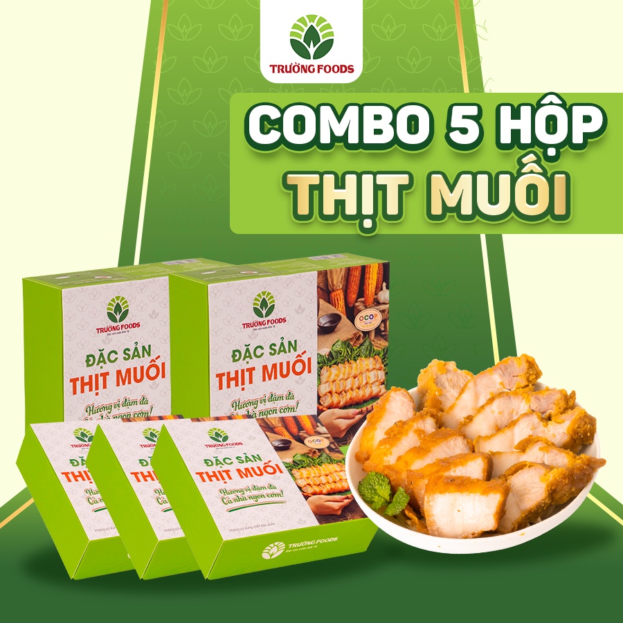  Combo 5 Hộp Thịt Muối Trường Foods