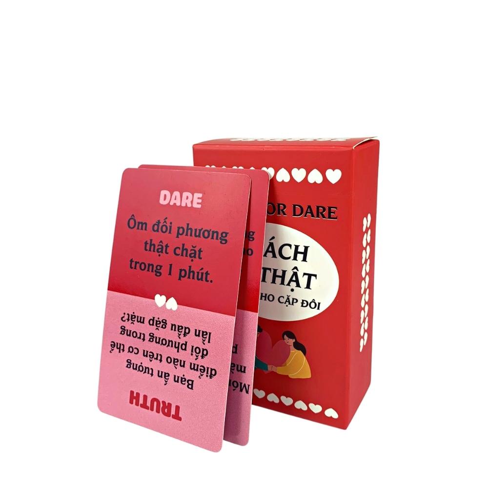 Bộ bài Truth or Dare Thách Hay Thật dành cho cặp đôi