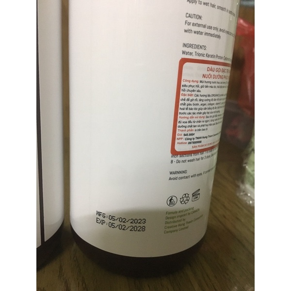 Dầu gội xả cynos hương thơm nước hoa chống gàu phục hồi tóc 1000ml