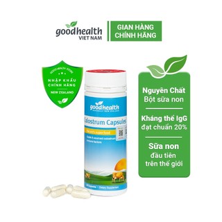 Sữa non viên Goodhealth Colostrum 90v, Tăng cường sức đề kháng và cải thiện hệ miễn dịch trẻ nhỏ,người lớn [CHÍNH HÃNG]
