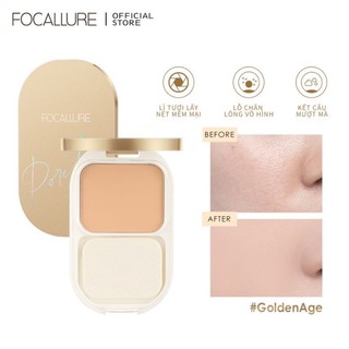 FA206 Phấn phủ Focallure Golden lâu trôi không thấy lỗ chân lông mềm mại và nhẹ 10g