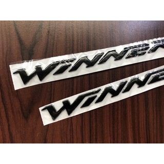 Cặp Chữ Winner Đen Xi Loại 2