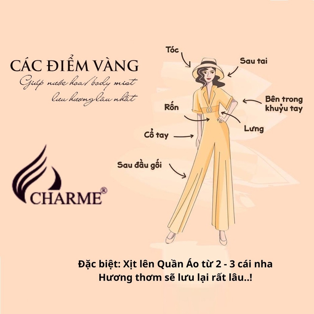 Nước hoa nữ Charme Very Sexy 10ml