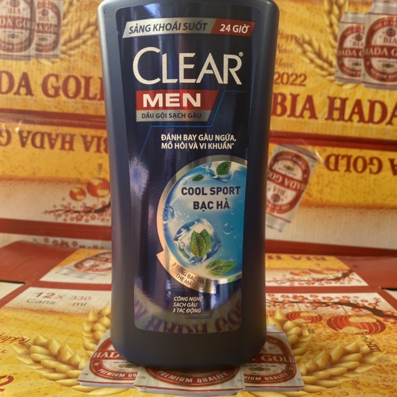 Dầu Gội Clear Men DEEP CLEANSE 630g