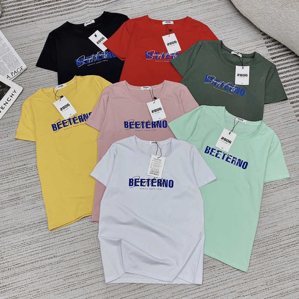 Áo thun nữ dáng ôm vải thun thái mềm min