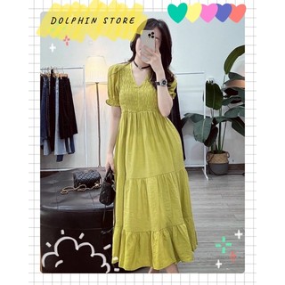 BIGSIZE Đầm maxi bigsize - đầm đi biển bigsize
