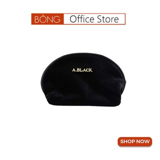Mua 1 tặng 1 túi đựng mỹ phẩm hàng hiệu a.black, túi pouch đựng đồ makeup ablack