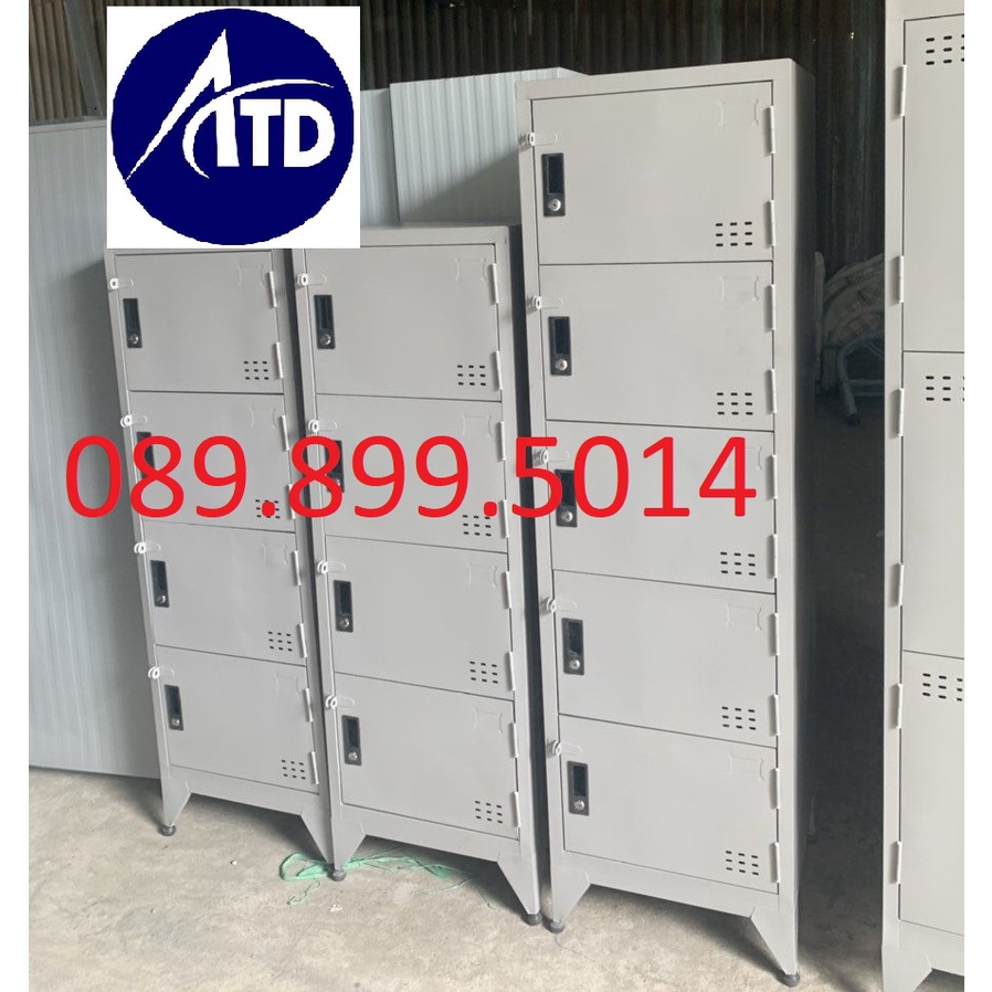 Tủ hồ sơ locker 3.4.5.6 ngăn sơn tĩnh điện nhỏ gọn, sắt dày dặn có khóa riêng- giá rẻ giao nhanh 2h trong HCM