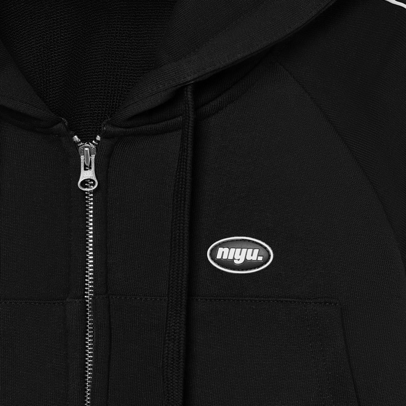 Áo Zipper Cropped Hoodie NIYUN | BigBuy360 - bigbuy360.vn