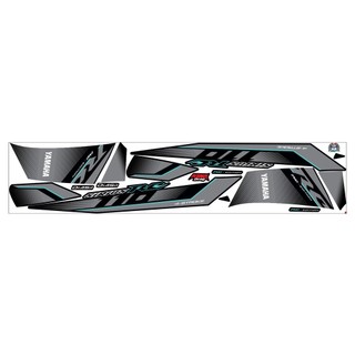 TEM RỜI SIRIUS RC CHỈ ĐỎ- DÁN XE ĐEN.