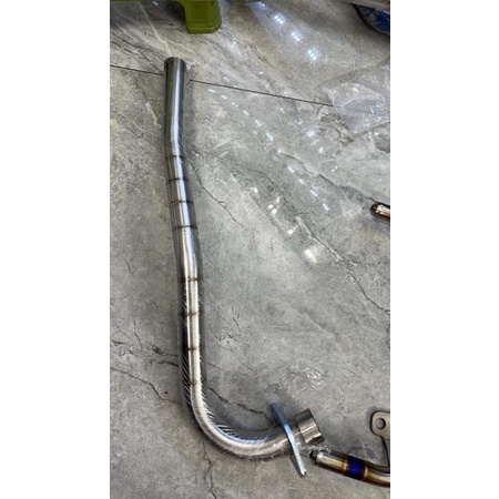 Cổ bô inox 304 sz 27 lắp cho wave 110