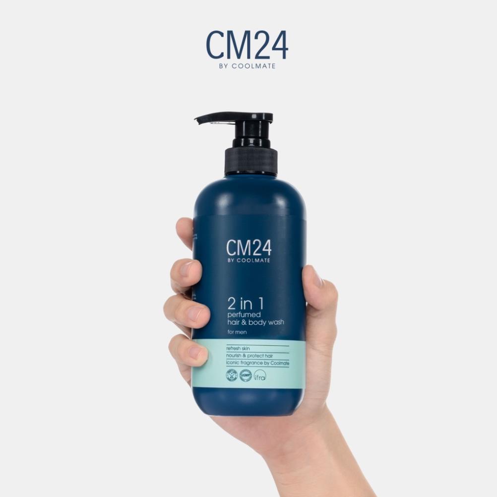 Sữa tắm gội 2in1 hương nước hoa thương hiệu CM24 - 500ml sale