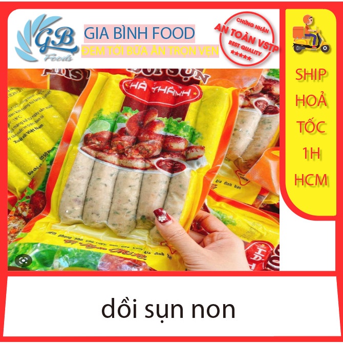 Dồi sụn món ngon dễ làm vỉ 500gr