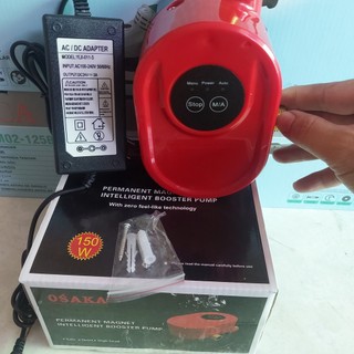 Bơm tăng áp vòi sen - máy giặt- máy bơm tăng áp trợ lực - osaka 24v 150w