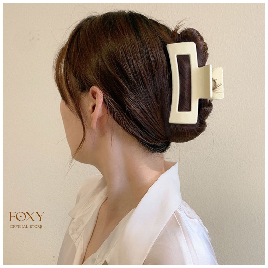 Kẹp Tóc Nữ Càng Cua FOXY Kiểu Dáng Hàn Quốc - FOS026