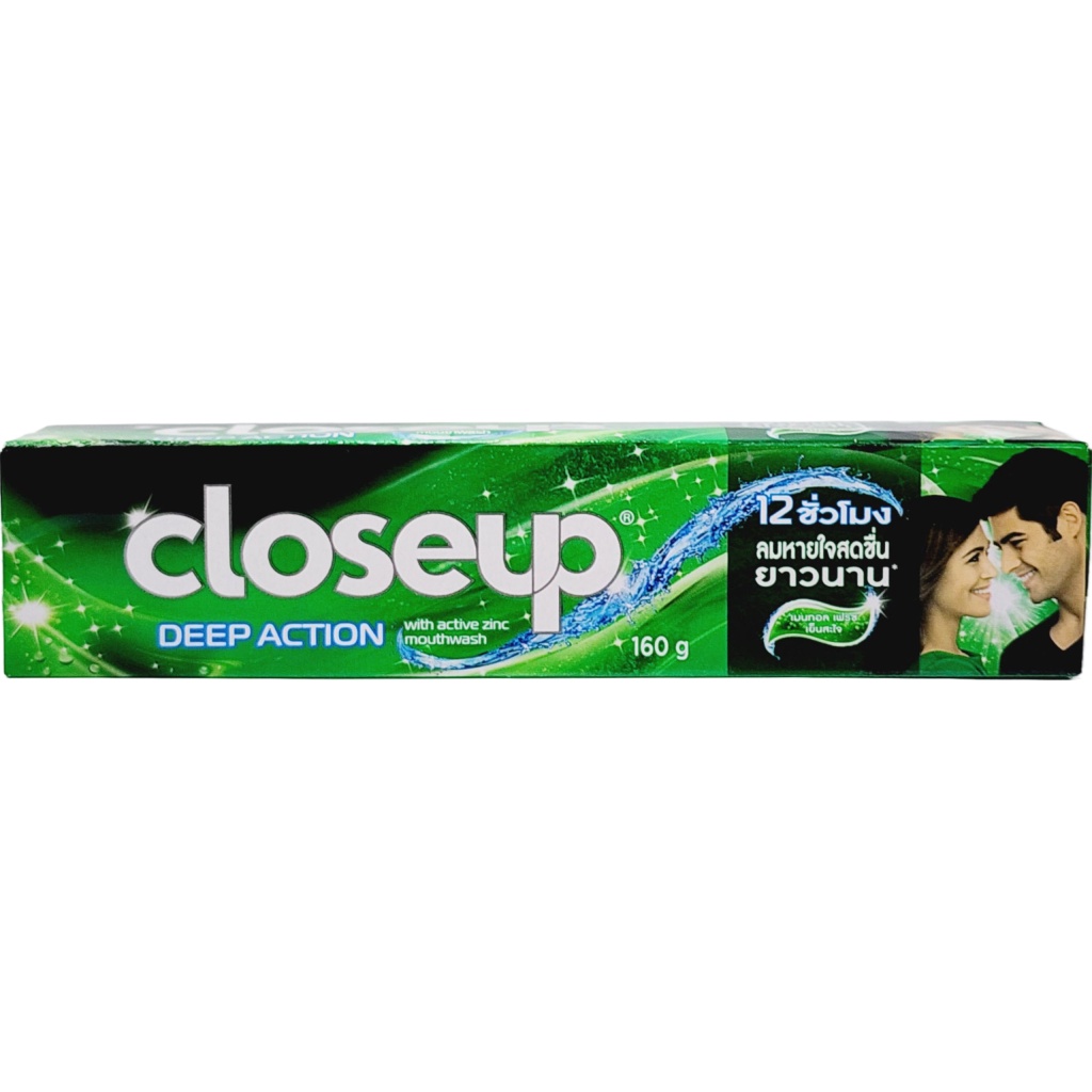 Kem đánh răng CLOSEUP Thái Lan 160gr - Ngừa sâu, trắng răng, bạc hà thơm mát