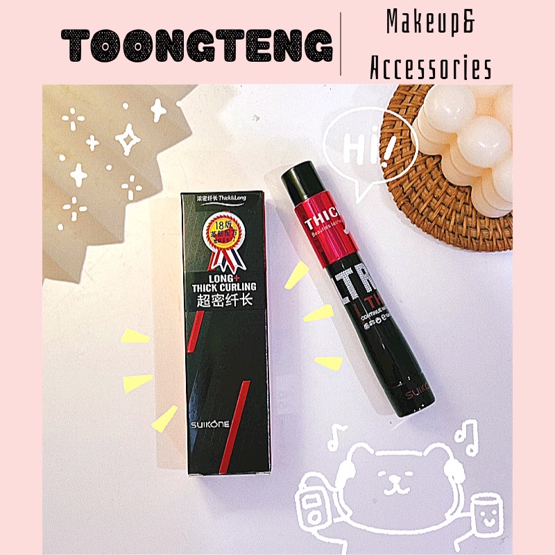 Mascara chuốt mi 3D dài và dày mi chống thấm nước chính hãng SUKONE