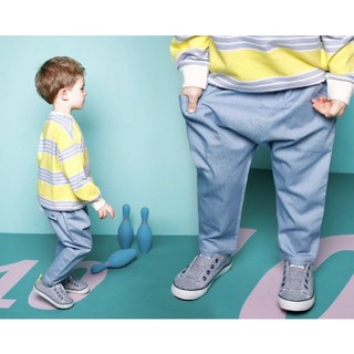 Quần jeans giấy dáng bom bé trai Jelis. HA2523
