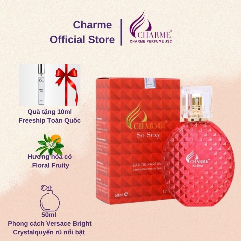 Nước hoa nữ Charme So Sexy 50ml quyến rũ nổi bật lôi cuốn