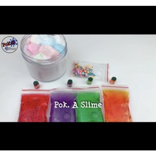 Slime Jam Fruit Cake - bộ slime DIY