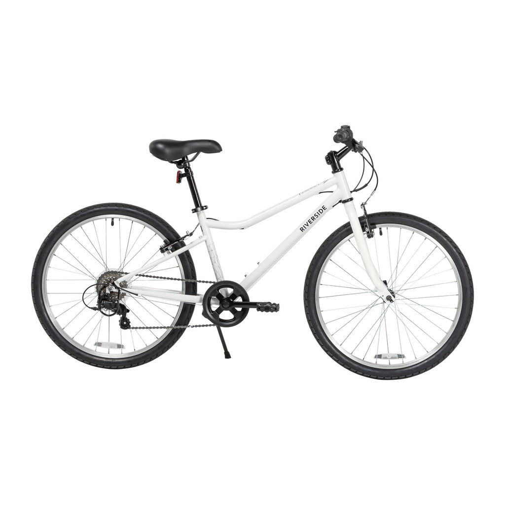 Xe đạp hybrid Riverside 100 cho trẻ em Trắng DECATHLON BTWIN mã 8733639