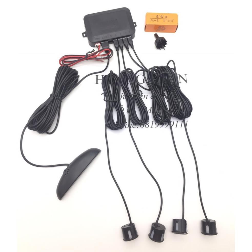 Cảm biến lùi 4 mắt, giúp cảnh báo va chạm xe ô tô hiệu quả | BigBuy360 - bigbuy360.vn