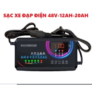 Sạc xe đạp điện xịn 48v- 20ah có chế độ tự ngắt. - 48v - 20ah