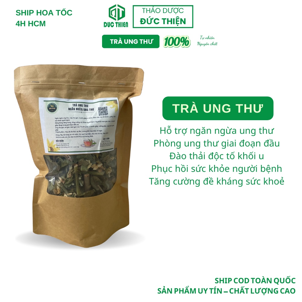 Trà Ung Thư Mix Sẵn , Hỗ Trợ Điều Tr.ị Ung Thư   - Đào Thải Độc Tố Khối U