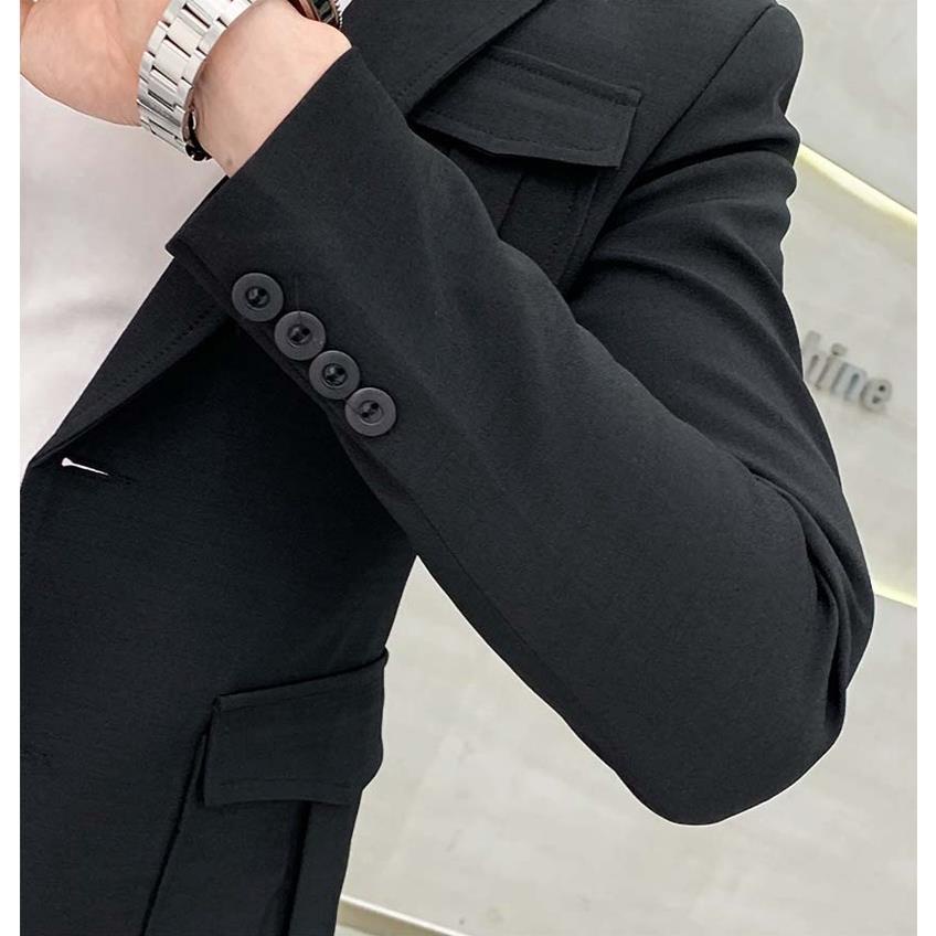 h Áo Vest Nam, Vest nam Phối túi ngực, kèm túi hộp 2 bên áo. Dáng ôm Body sang trọng Lịch Lãm mã N45 . | BigBuy360 - bigbuy360.vn