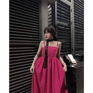 Đầm thiết kế dáng bí form dài | Barbie Dress | Secodee