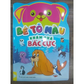 Sách - Bé tô màu khám phá bắc cực