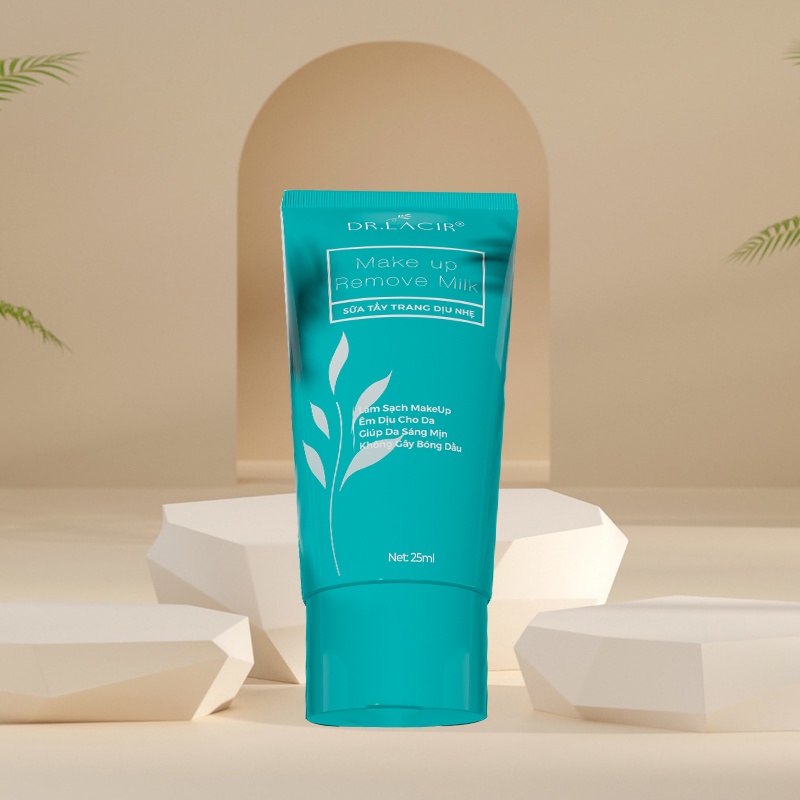 Sữa tẩy trang dịu nhẹ thương hiệu Dr.lacir dung tích mini 25ml