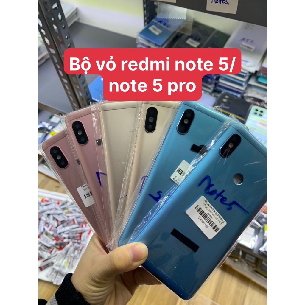 bộ vỏ zin MỚI ĐIỆN THOẠI XIAOMI redmi note 5 / note 5 pro BỘ VỎ MỚI